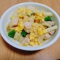 Avanti20's cooksnap of when they made ピーマンと鶏肉のコチュマヨ玉子炒め.
