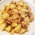 クックE662AA☆'s cooksnap of when they made 【龍愛】鶏もも肉とじゃがいもの甘辛炒め.