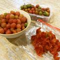 さるちゃんばなな's cooksnap of when they made ミニトマト 冷凍で皮がツルンと剥ける♪.