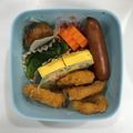 ❁Abake❁'s cooksnap of when they made コーン入り 厚焼き卵 お弁当にオススメ！.
