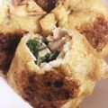 クック8KB7FJ☆'s cooksnap of when they made 油揚げの餃子風巾着！.