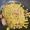 canarie29's cooksnap of when they made コーンたっぷり♡コンソメ焼きそば.