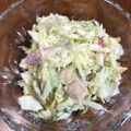 USACO66's cooksnap of when they made 簡単美味・キャベツとハムと卵のサラダ.