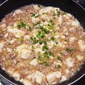 saorin7's cooksnap of when they made アレンジ！白い麻婆豆腐in柚子胡椒.