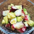 SaChi_2020's cooksnap of when they made タコとアボカドのわさび醤油和えサラダ.