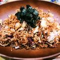 SaChi_2020's cooksnap of when they made たこ焼きそば！！.