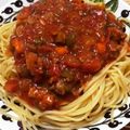 ほもい's cooksnap of when they made パスタはやっぱりこれ！ミートソースパスタ.