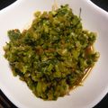 くろくみん's cooksnap of when they made 常備菜に！かぶの葉炒め.