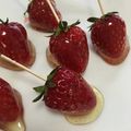 ドラ修行中's cooksnap of when they made キラキラパリパリいちごあめ.