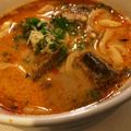 るりりぽん's cooksnap of when they made 鯖味噌缶坦々うどん.