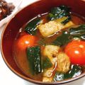 candyｔｏｙ's cooksnap of when they made 冷凍プチトマトの味噌汁.