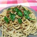クックE7AY42☆'s cooksnap of when they made 和風じゃない！　バジル納豆パスタっ♪.