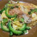 マルタンガール's cooksnap of when they made めんつゆで！ゴーヤチャンプルー.