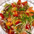 tomitomico's cooksnap of when they made ホタルイカとトマトのイタリアンサラダ.