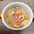 ✳︎みるき〜✳︎'s cooksnap of when they made 【農家のレシピ】とろとろかに玉春雨スープ.