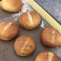 mayumstar's cooksnap of when they made プレッツェル風ベーグル.