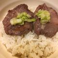 ぽれぽれ2000's cooksnap of when they made 簡単！絶品！ネギ塩ダレ 牛タン焼き.