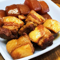 megu_xxx's cooksnap of when they made 定番！鍋任せの豚バラと大根の煮物.