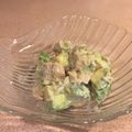 JackFruits's cooksnap of when they made アボカドとツナのわさび和え.