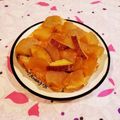 Richland☆Y's cooksnap of when they made ♡林檎と薩摩芋の甘煮トースト♡.