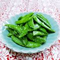 Satoco❋'s cooksnap of when they made スピード簡単★スナップエンドウと粉チーズ.