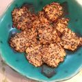 オレンジリング's cooksnap of when they made さつま芋入りごまたっぷり薄焼き煎餅.