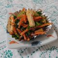 イチゴ、イチゴ。's cooksnap of when they made チンゲンサイともやしと油揚げのナムル.