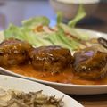 ﾉﾌﾞﾐﾝ's cooksnap of when they made 手作りデミグラで☆煮込みハンバーグ.
