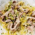 ねぞろ's cooksnap of when they made 豚こまときゃべつの塩こうじ和え.