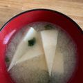 えみーごad's cooksnap of when they made 筍の味噌汁.
