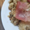 りくさきんちゅ's cooksnap of when they made 絶品☆海のフォアグラ『 白子のベーコン巻ムニエル 』✿...鮭❤鱈.