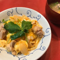 SAYAちゃんママ's cooksnap of when they made めんつゆで簡単♬ふわとろ玉子の親子丼.