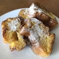 　青空大好き's cooksnap of when they made バゲットで♪時短ふわふわフレンチトースト.