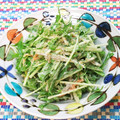 KotoLi☆'s cooksnap of when they made 水菜とごぼうのごまマヨサラダ.