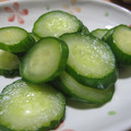 ♥ゅみりぉん♥'s cooksnap of when they made お手軽きゅうりの漬物.