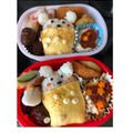きーゆーさん's cooksnap of when they made すみっこぐらし キャラ弁.