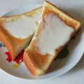 nana_tenjo's cooksnap of when they made マリームホイップはちみつトースト.