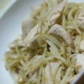 ju_10's cooksnap of when they made 鶏胸肉ともやしの簡単炒め.