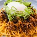わか★'s cooksnap of when they made 〆で追い飯も！簡単麻婆パスタ.