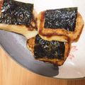 mattyKCN's cooksnap of when they made 醤油ダレにバター風味♡餅モチ磯辺焼き風.