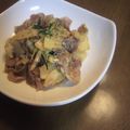 ガッチャンmama's cooksnap of when they made 筍と豚バラのにんにく味噌炒め～卵とじ～.
