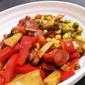 こじま･ジョフロワ's cooksnap of when they made パプリカとエリンギの甘辛炒め.