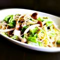 kebeibiko's cooksnap of when they made 焼きそばんスパゲティ☆上海オイスター味.