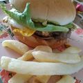 Pinkdolphin's cooksnap of when they made 簡単ハンバーグで手作りハンバーガー.