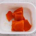 まーさんれなさん's cooksnap of when they made 【離乳食･手掴み】レンチン！かぼちゃ.