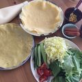 okashii's cooksnap of when they made 米粉のおやつクレープ.