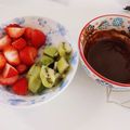 のりのんち's cooksnap of when they made レンジで簡単チョコレートフォンデュ.