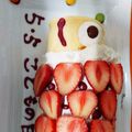律子。's cooksnap of when they made 簡単☆こどもの日☆鯉のぼりロールケーキ.