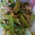 べびーちっぷ's cooksnap of when they made 超簡単！小松菜としめじのツナ卵炒め.