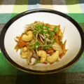 龍青空ママ's cooksnap of when they made 作りおき♡カシューナッツと牛蒡のきんぴら.